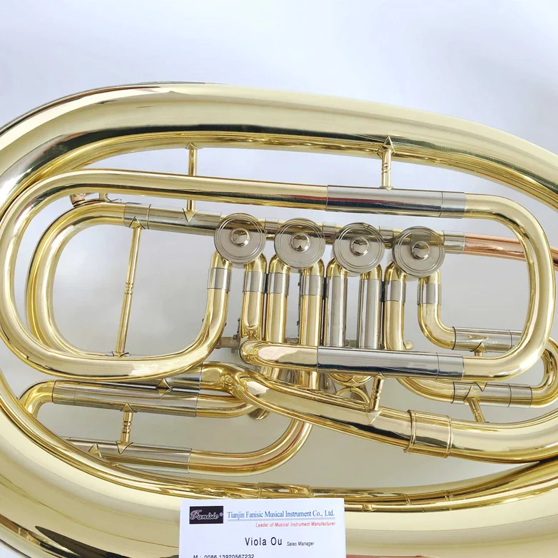 Bb Key Gold Euphonium