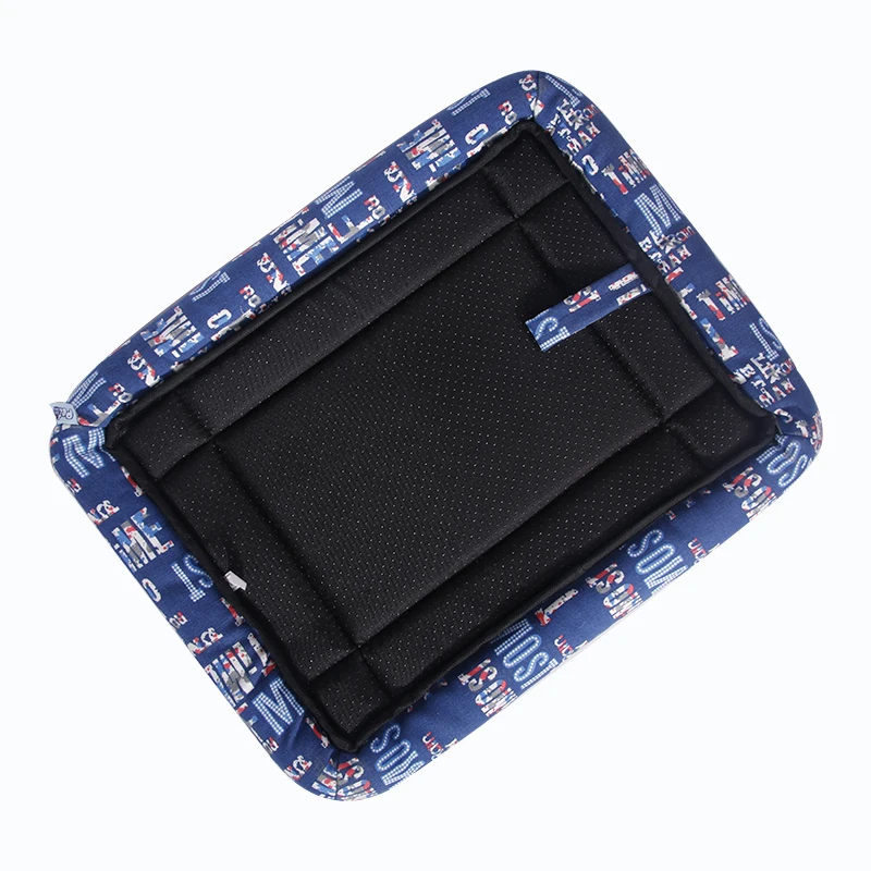 Wear and bite resistance breathable canvas fabric dog beds pet blanket for Dog Cat