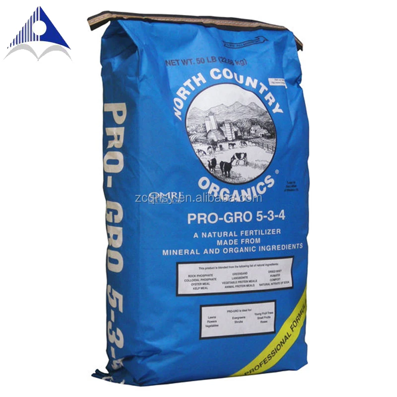 Новые цветные ламинированные pp сплетенный для упаковки 50 кг удобрения риса сумка