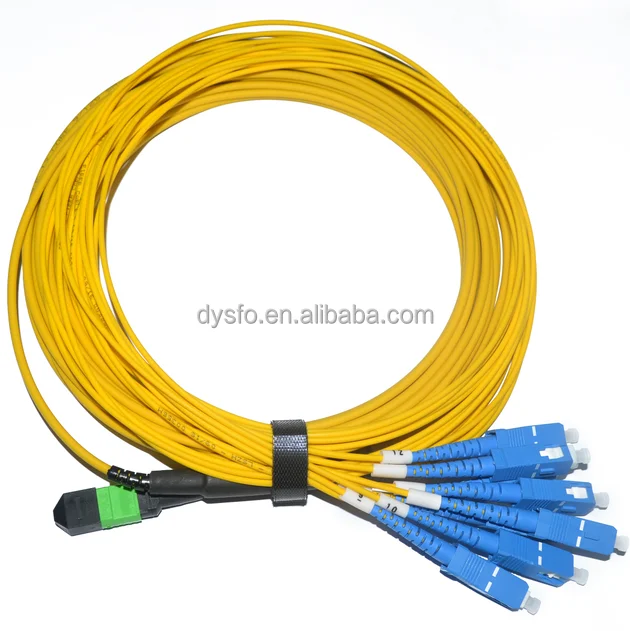 40 г sinelmode женский MPO/MTP прорыва sc волоконно-оптический патч-корд
