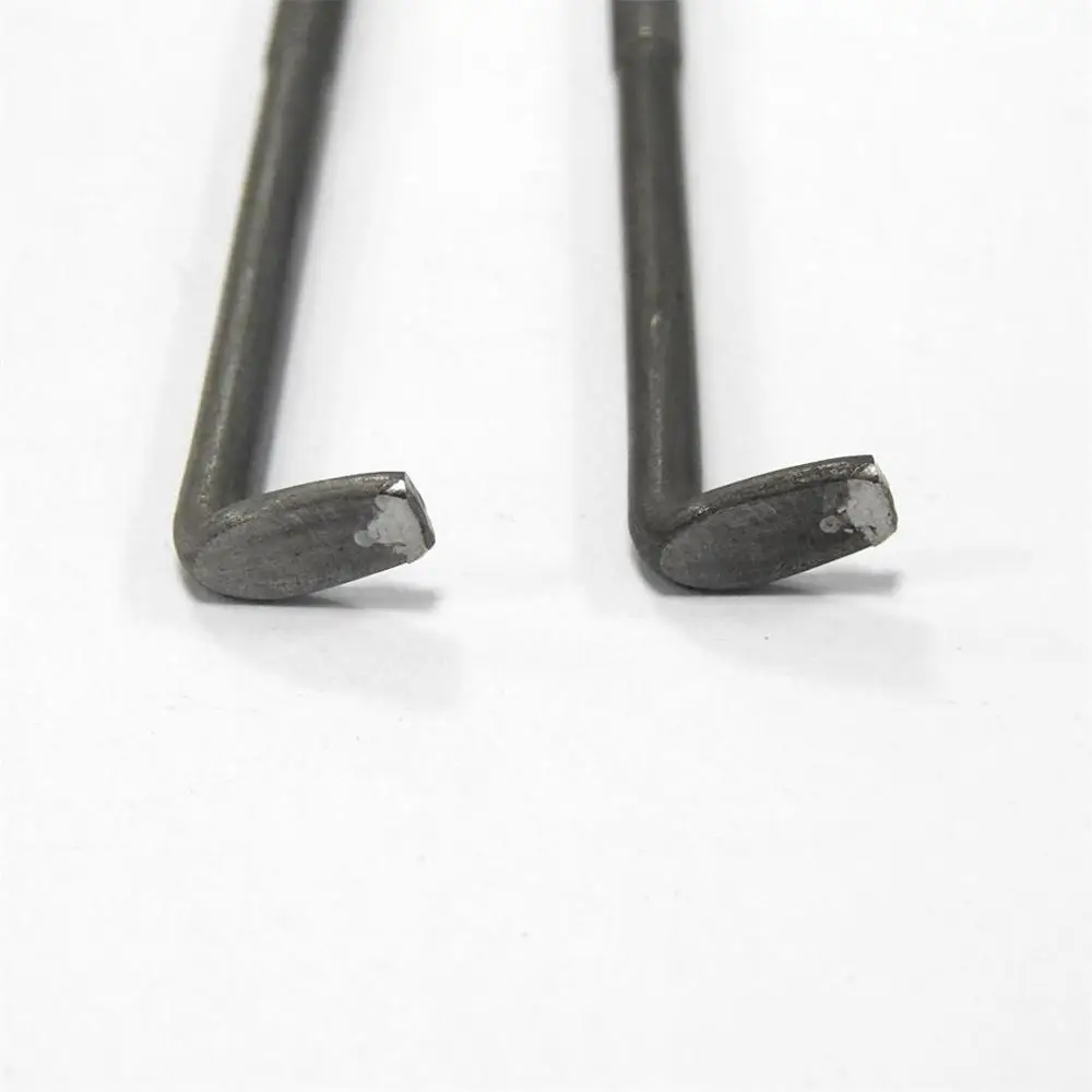 Wholesale Natural Color Metal L-Shaped Carbon Steel Screw Hooks for Hangers