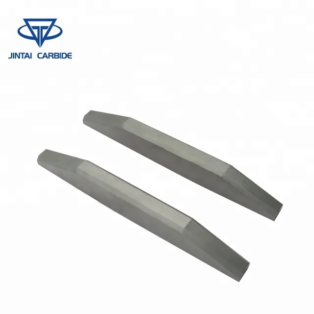 
Rock Crushing Cemented Carbide Manufacturer YG8 Factory Selling VSI Rotor Tip Tungsten Carbide Flat Bar 