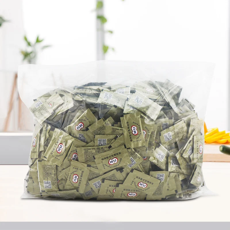 1g Small Sachet Black Pepper Powder Wholesale OEM