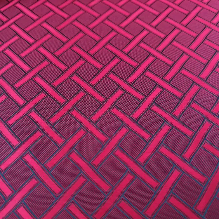 
jacquard fabric lining for Bag lining and suit inner lining/two tones poly viscose suit fabric 