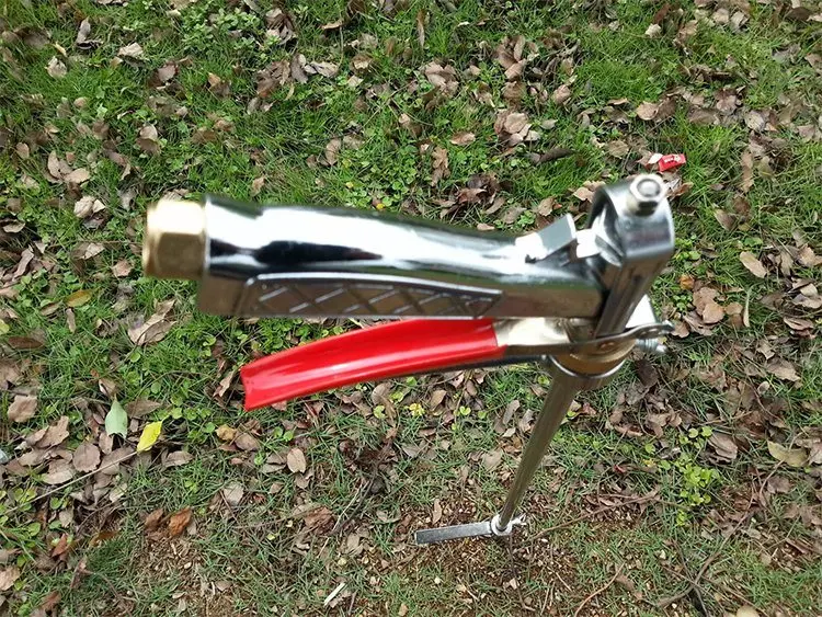 iLOT Metal Long Trigger Sprayer Gun for Garden and Agriculture Use, weedkiller Liquid Fertilizer Injector Gun