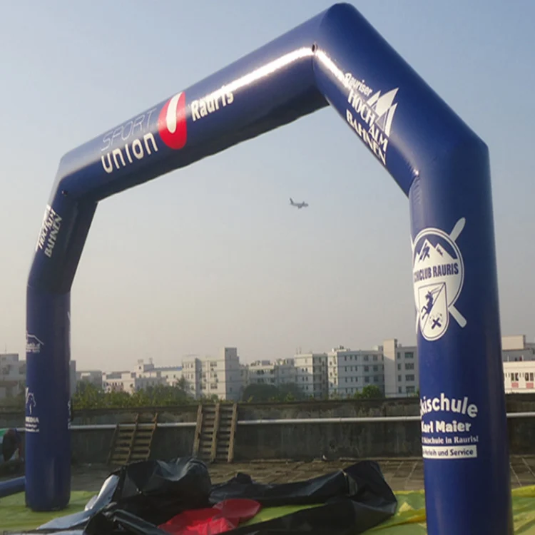 PDyear advertising promotional logo tradeshow fabric print  race events  sports inflatable air arches gate