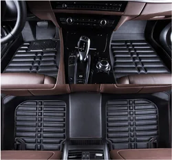 Non skid 6D car mat Leather 5D car floor mats for KIA Morning Picanto