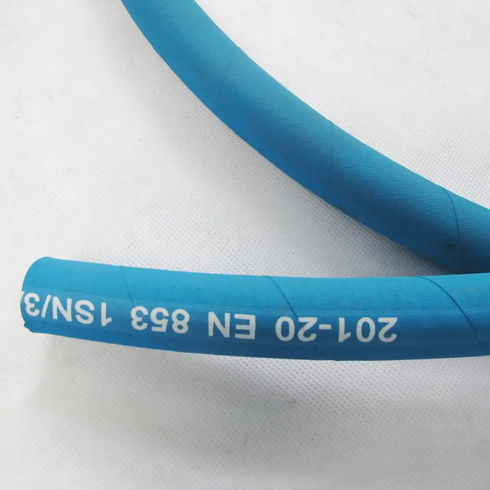 High pressure blue rubber air compressor oil hose