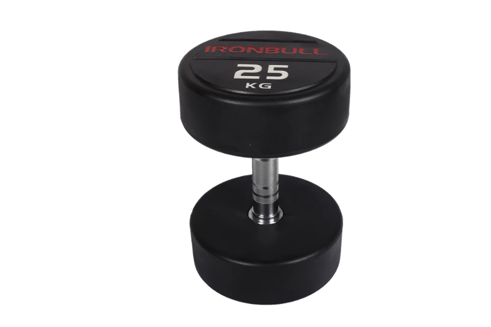 Commercial rubber dumbbell for sale