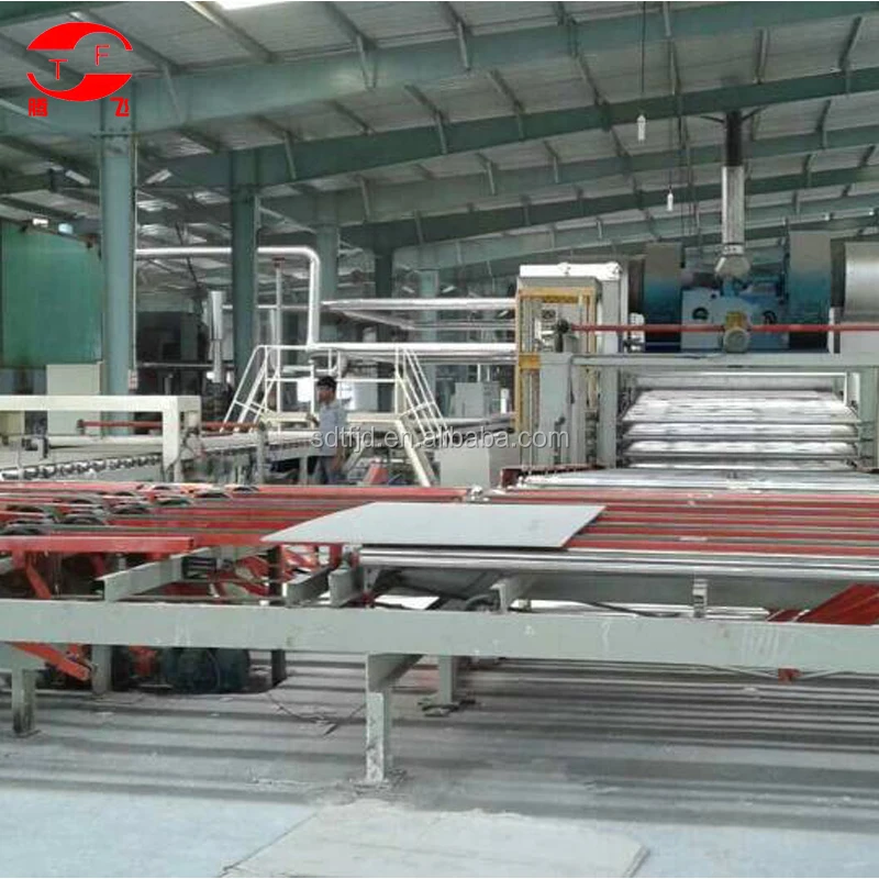 
2018year hot sale gypsum plasterboard production line machine 