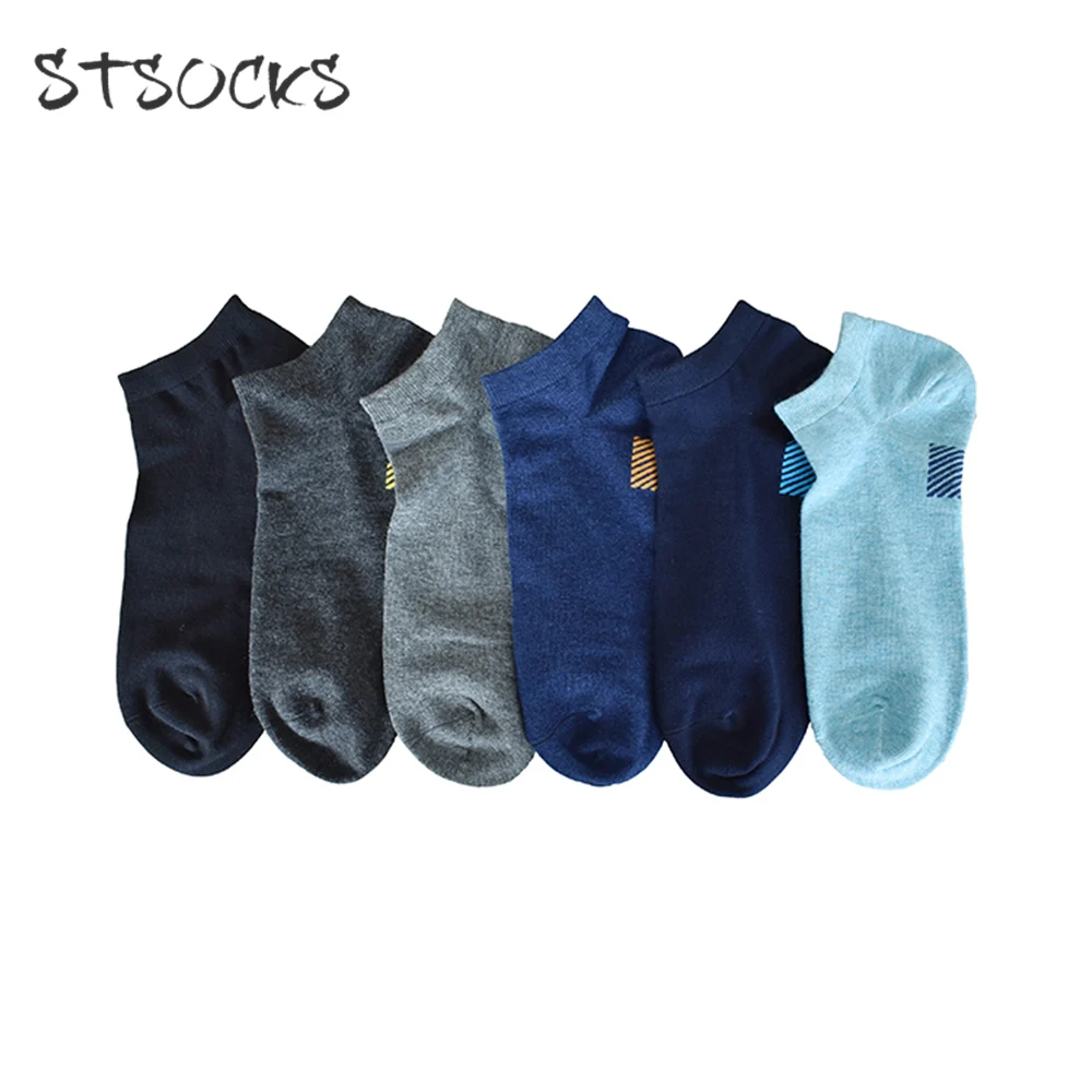 Заводская цена, однотонные мужские носки до щиколотки из элитного хлопка на заказ от производителя