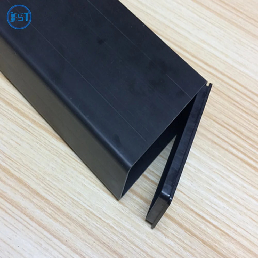 Custom Plastic PVC HDPE Square Tube Rectangle Hollow Pipe For Fence Rail Post