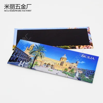 Китайский поставщик, Оловянная тарелка, сувениры, магнитный металлический холодильник