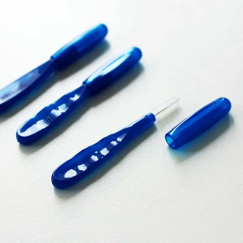 Flat Handle Interdental Toothbrush