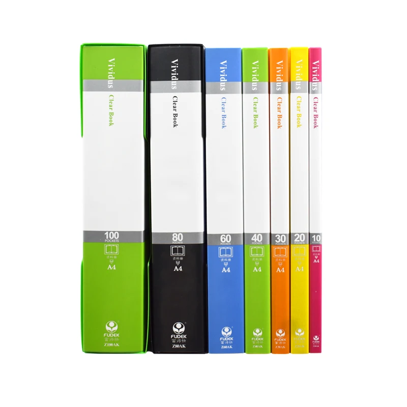 2018 Fudek Hot Sell Office A4 Pockets a4 z file folder Stationery File Folder