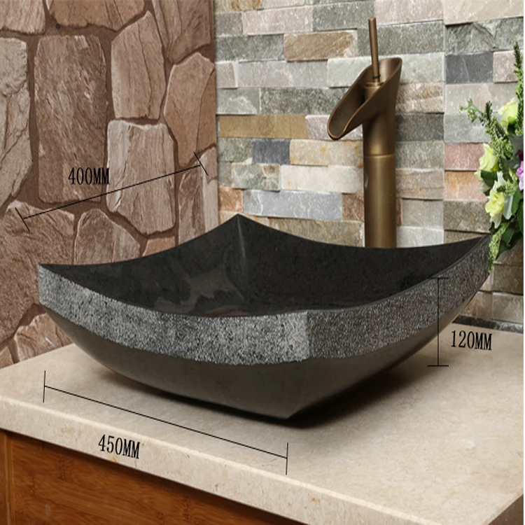 Уникальные раковины из гранита и камня для ванной комнаты
