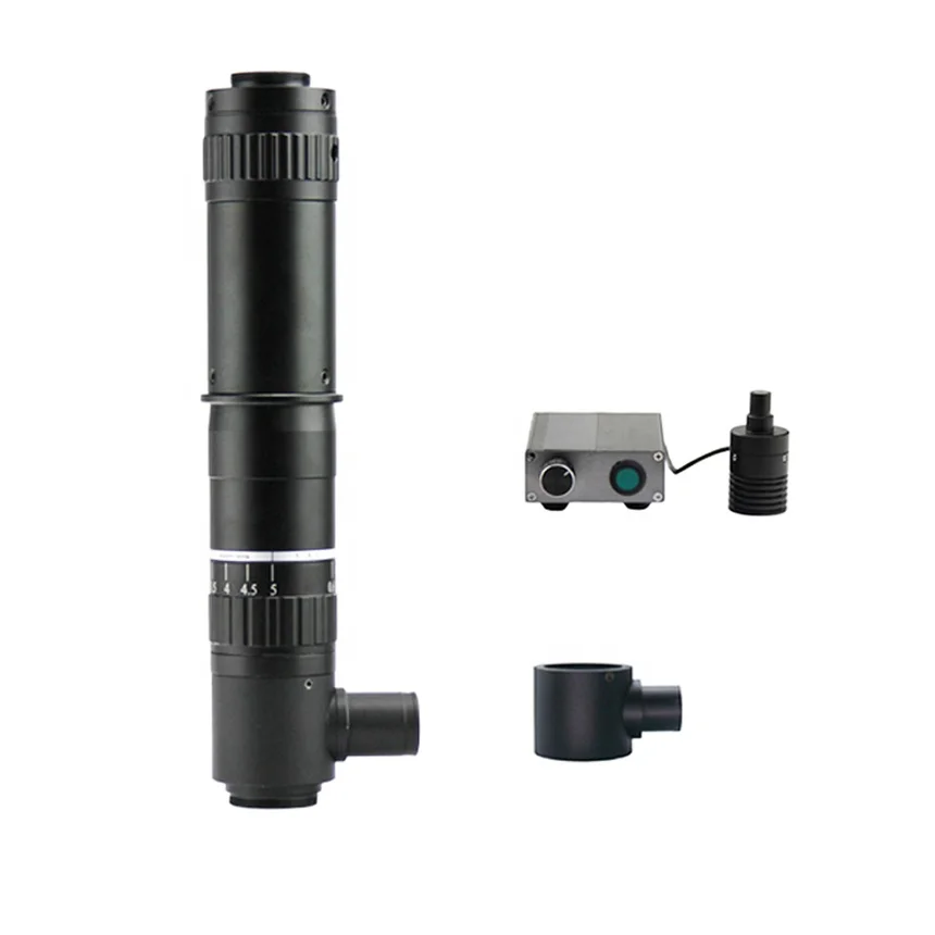 FB0650 High Resolution 0.6X - 5X Video Inspection Monocular Microscope mini Zoom Lens