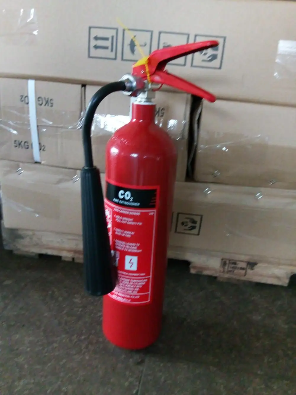 Convenient 2KG CO2 Fire Extinguisher For Home and Car