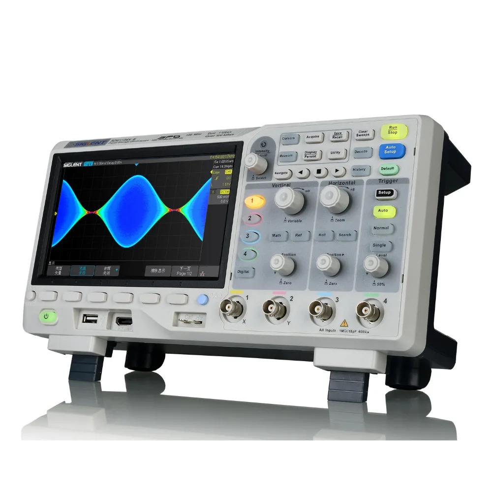 SIiglent New SDS1104X-E, 100 MHz 4 Channels digital oscilloscopes, low price!