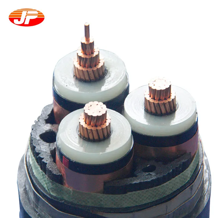 MV 3x185mm2 copper or aluminum xlpe insulation pvc power cable