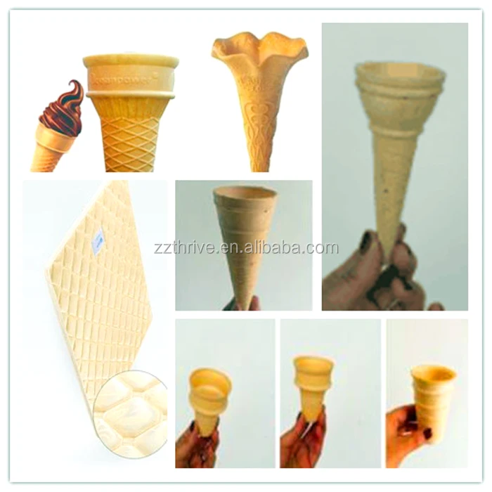 Many heads cafe shop applicable ice cream cone making machine/equipment
