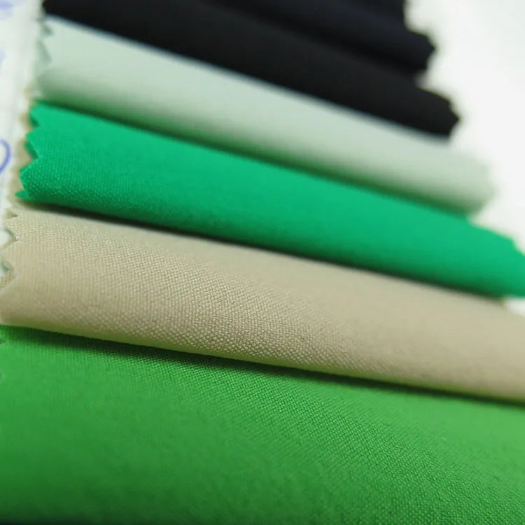 Ready stock 70D nylon four-way elastic 7040 elastic casual pants sports pants shorts sun protection clothing sports fabrics