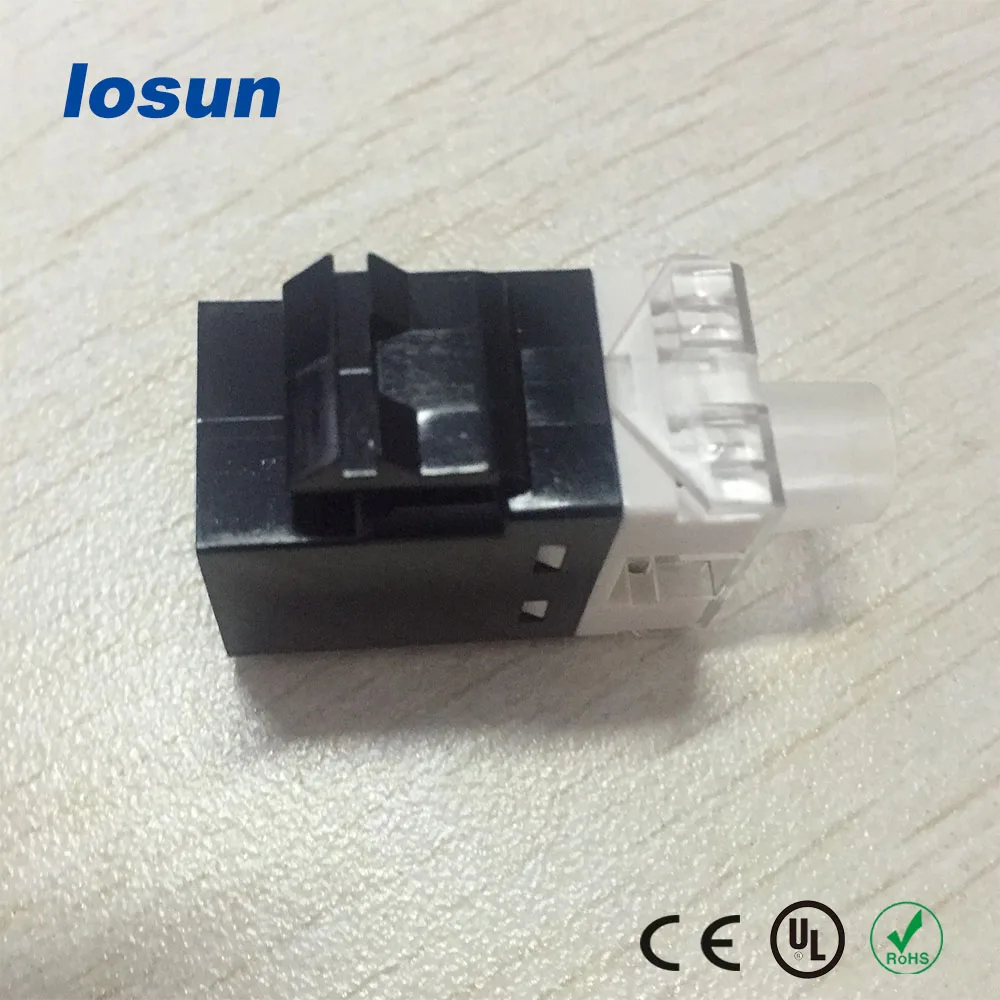 
cat6 cat5 cat3 network keystone RJ45 RJ11 faceplate Manufacturer from China 3m 