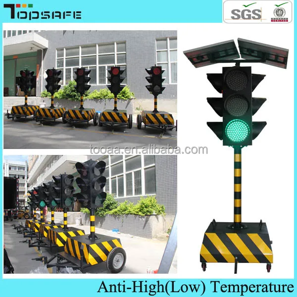 Topsafe Emergency Use Solar Portable Traffic Light