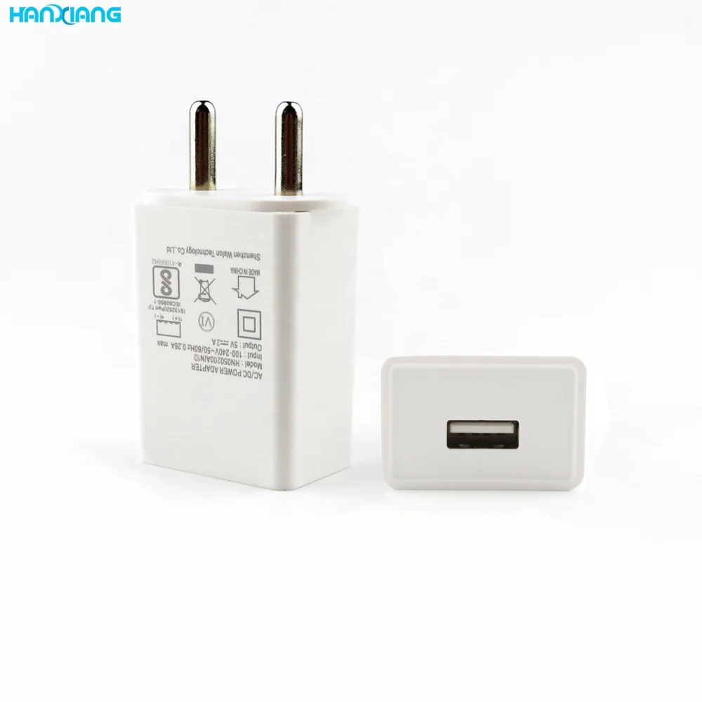 
Korea Electronic Products Portable Fast Charging Wireless Mobile Phone 5V 2.1A Travel Home Charger With KC BIS ETS CE GS 