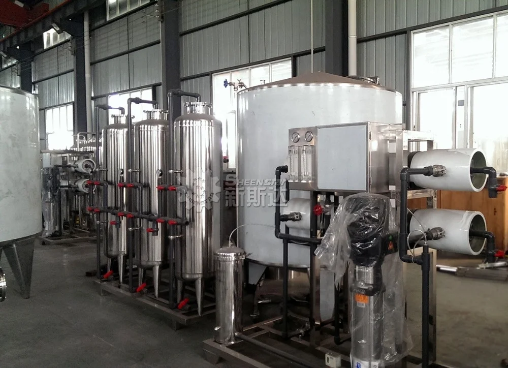 2T/h RO Pure Water Processing Machine