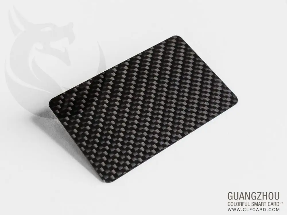 High Quality 3K Carbon Fiber Business Membership Cards Different Color Logo New Type Fine Material