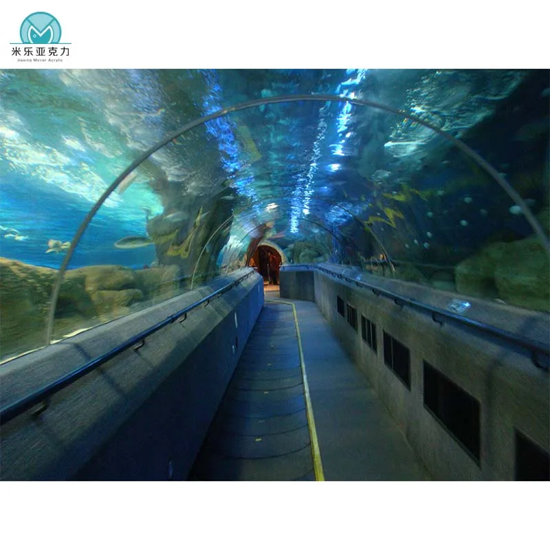 Bestselling high quality large transparent thick acrylic fish tank aquarium tunnel