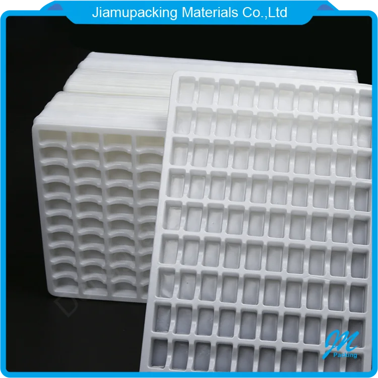 Wholesale disposable custom pvc pet ps plastic blister box packaging tray