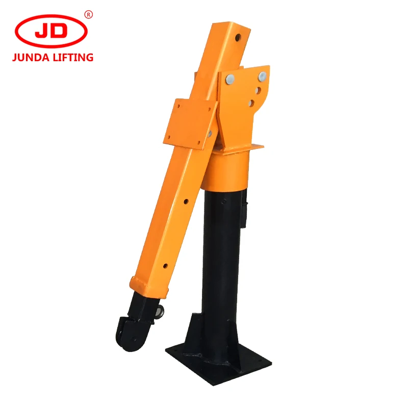 12v small mini truck mounted crane/portable mini crane