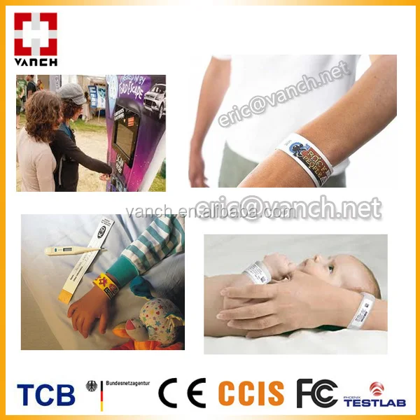 860-960 мГц UHF rfid-браслеты тег/RFID Браслеты