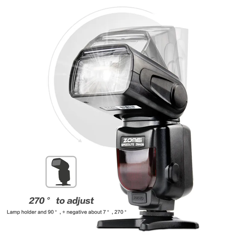 Zomei ZM430 светодиодная вспышка Speedlite