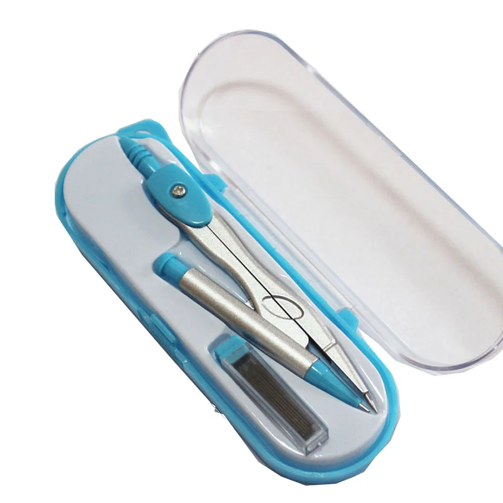 Zinc alloy compasses , mechanical student compass set in box