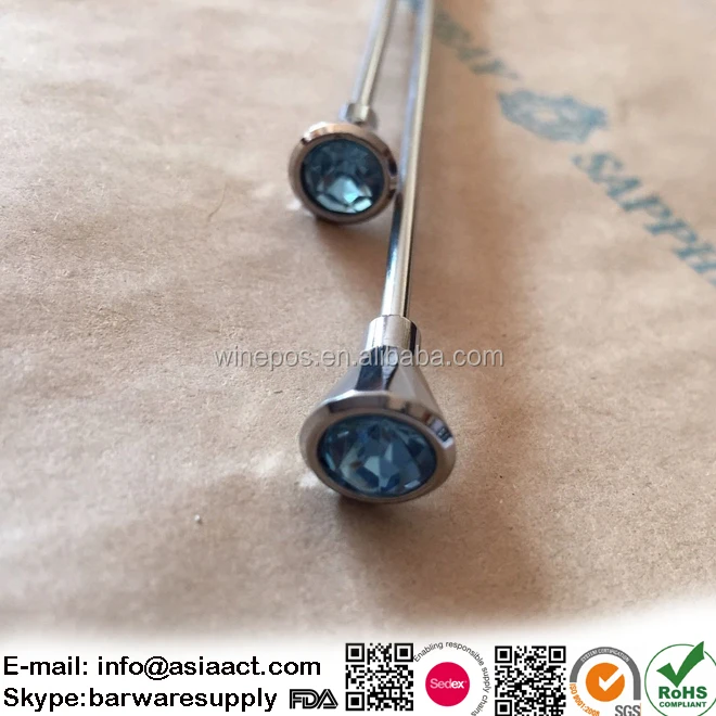 Bombay Sapphire / Crystal Stirrer / Bombay Sapphire Stirrer