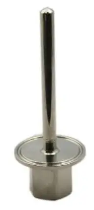 SS304 Sanitary Stainless Steel Tri Clover Compatible Tri Clamp Thermowell