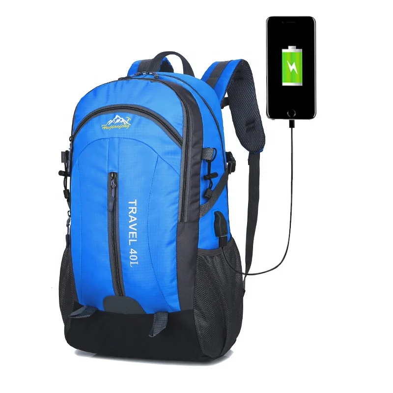 
Hot Selling Water Resistant School Travel Hiking Laptop Backpack 