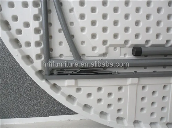 5ft plastic folding round table for six to eight people from Chinese