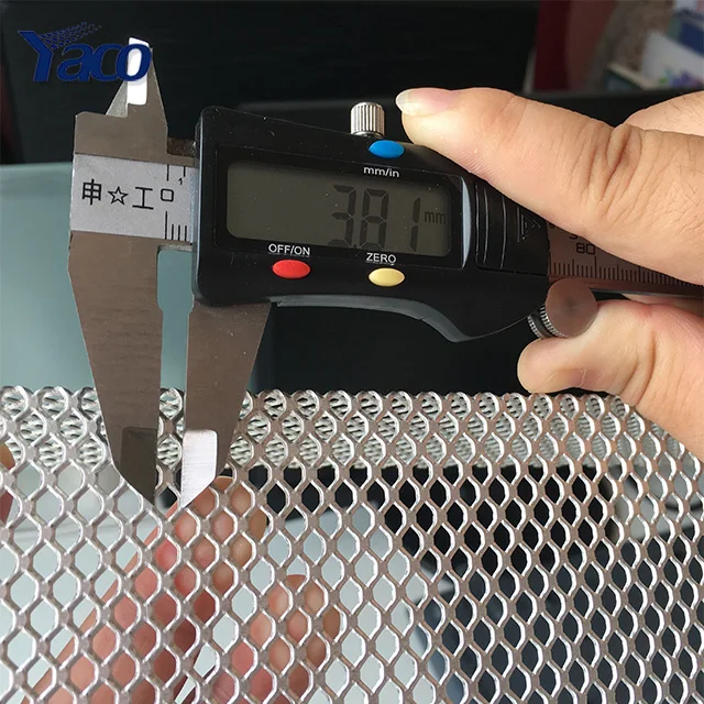 0.7mm Thickness Aluminum Gutter Guard Mesh Aluminium Expanded Metal Mesh