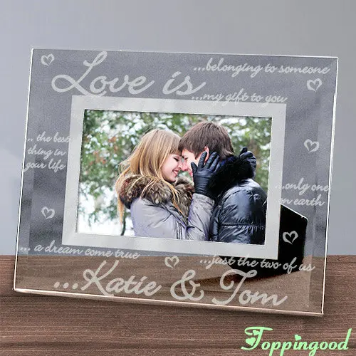 My First Day Of School Glass Photo Frame For Family Table Decoration