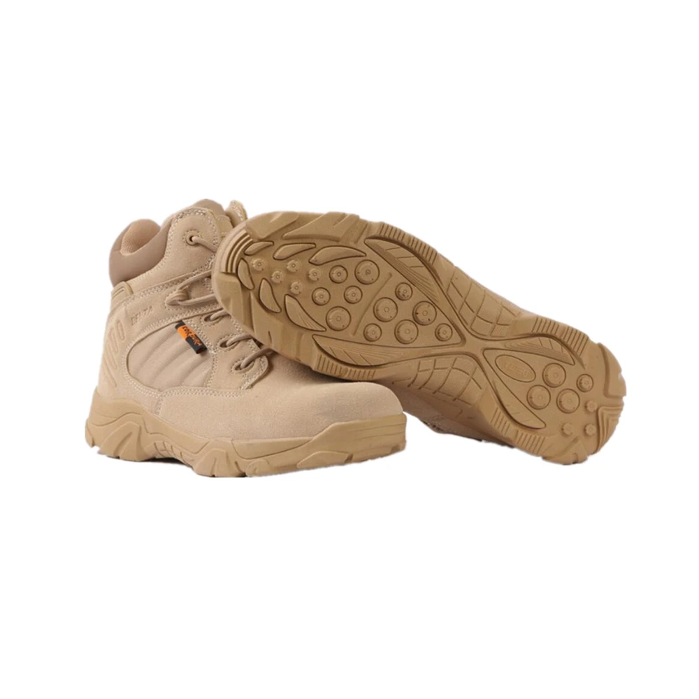 Мужские дезерты светло-коричневый тактический военный Дубай армия армейские ботинки рабочие ботинки для отдыха на открытом воздухе GS-J0009