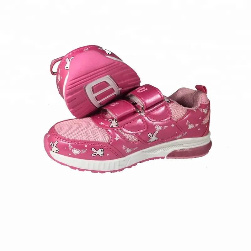 
OEM fancy sport running fashion sneakers air cushion sneaker buckle strap sneakers for kids children 2020 kids shoes 