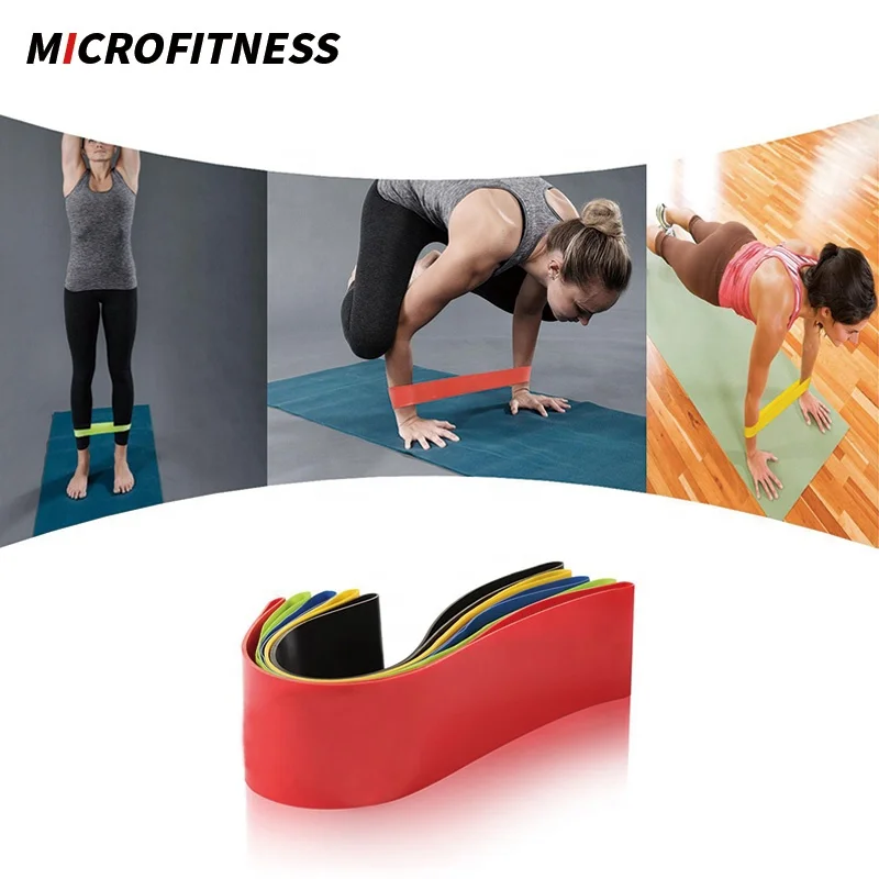 Wholesale Fitness Stretch Mini Latex Rubber Loop Bands