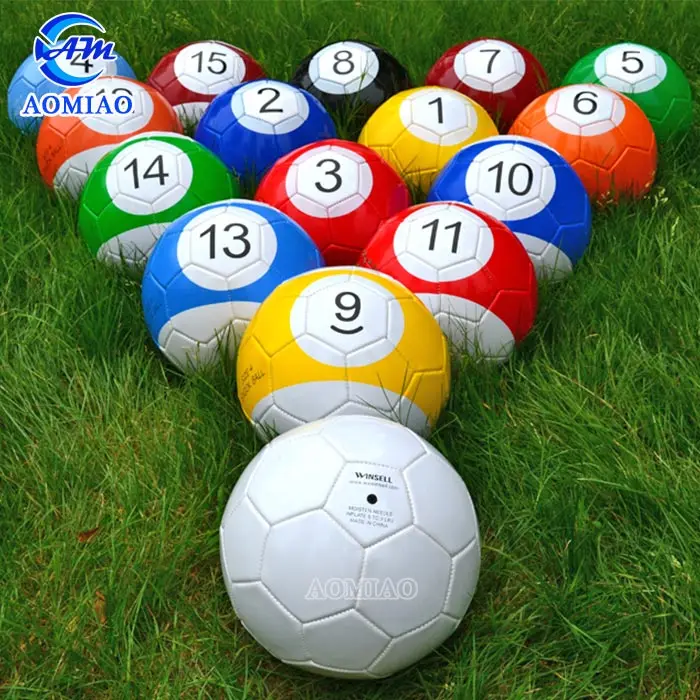 Funny games snooker ball set inflatable snook balls billiards game in Guangzhou