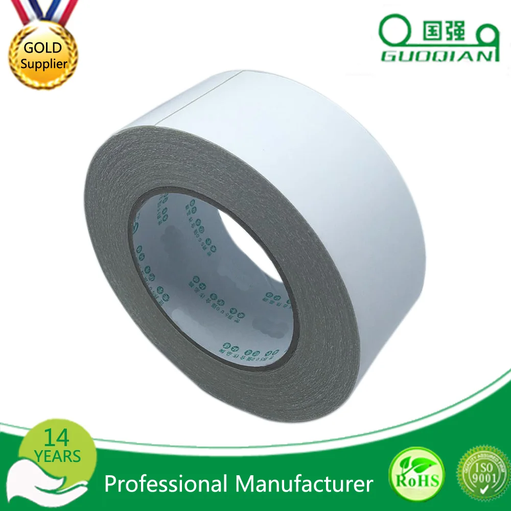 Factory Supply Rubber Adhesive Colored Blue Black White Sliver Carpet Edge Binding Waterproof Heavy Duty Fabric Cloth Duct Tape