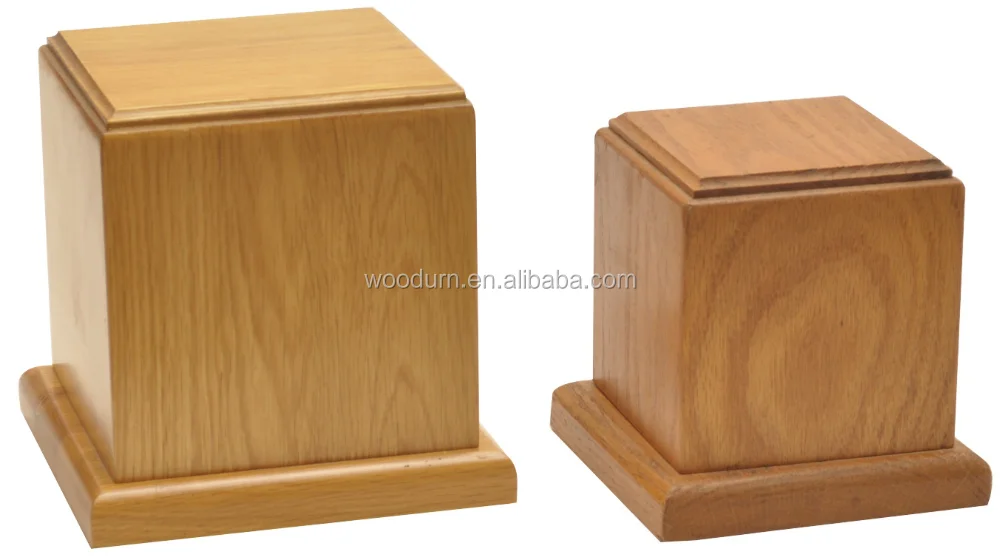 American Style Oak Wooden Pet Urns for Ashes Price