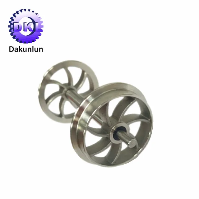 Hot Sale Customized Stainless Steel Model Train Wheels Of Diecasting